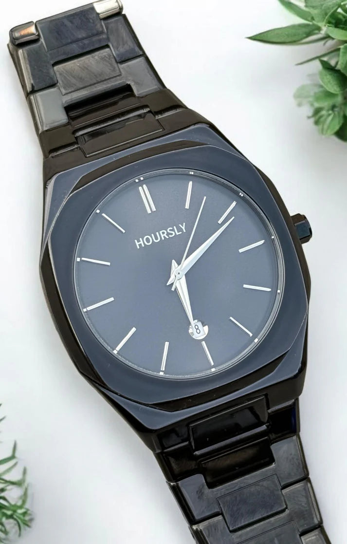 HOURSLY Watch – Precision Crafted in Pure Stainless Steel Main image