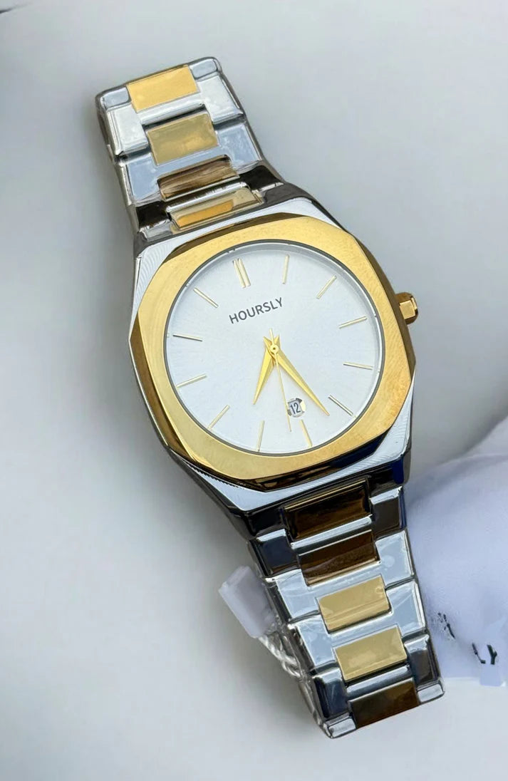 HOURSLY Watch – Precision Crafted in Pure Stainless Steel