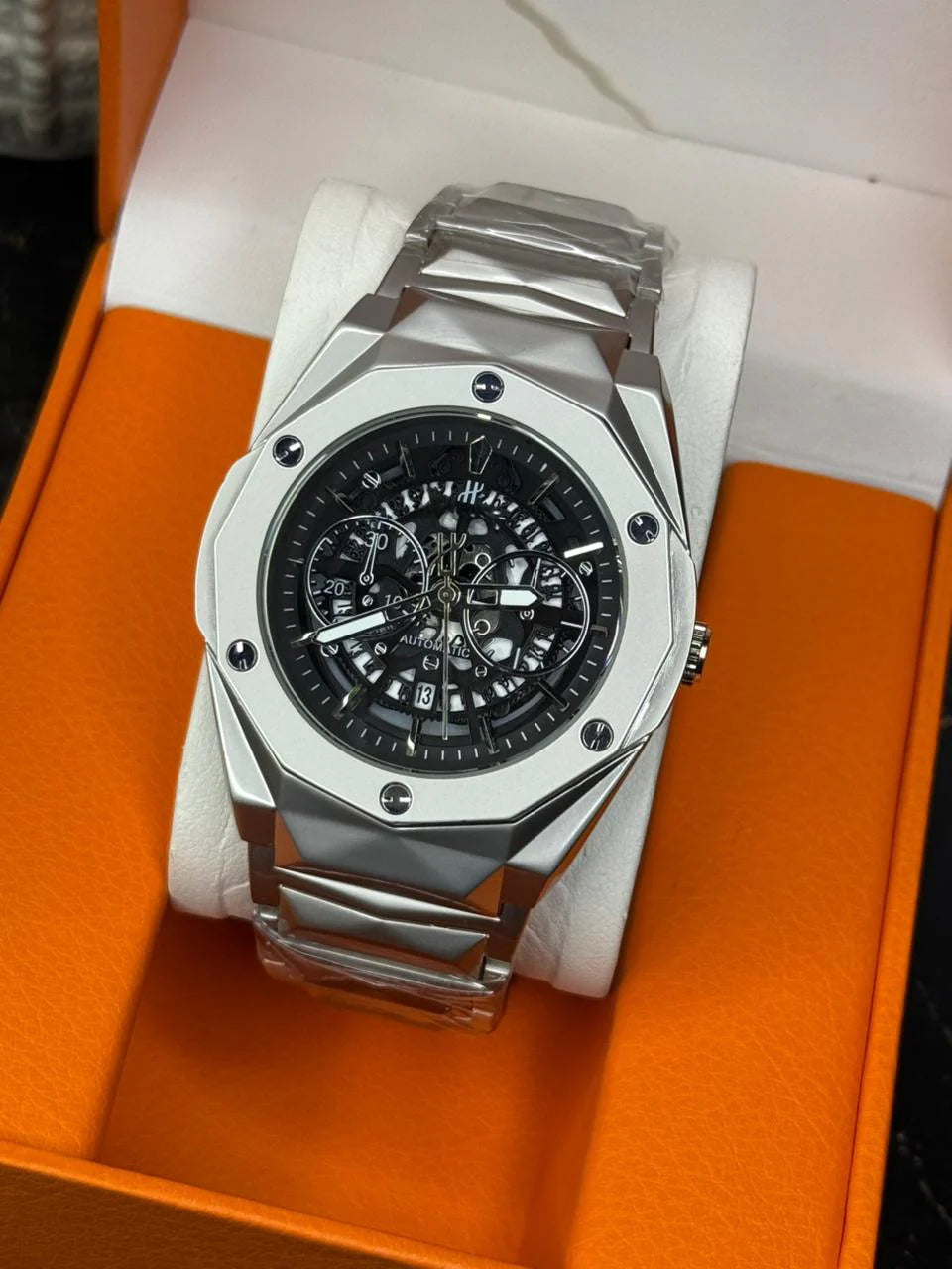 HB Mafia Stainless Steel Watch Main image
